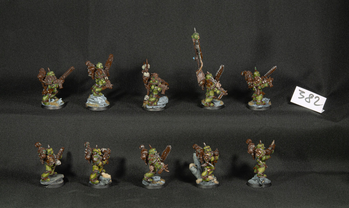 (10) Plague Marines Death Guard Chaos Space Marines Warhammer 40k -1257-