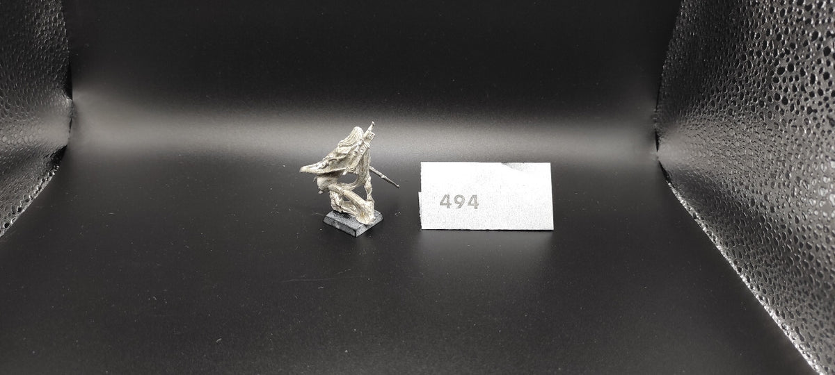 (1) Wood Elf Lord with Great Weapon Wood Elves Warhammer Fantasy Miniatures -2378-