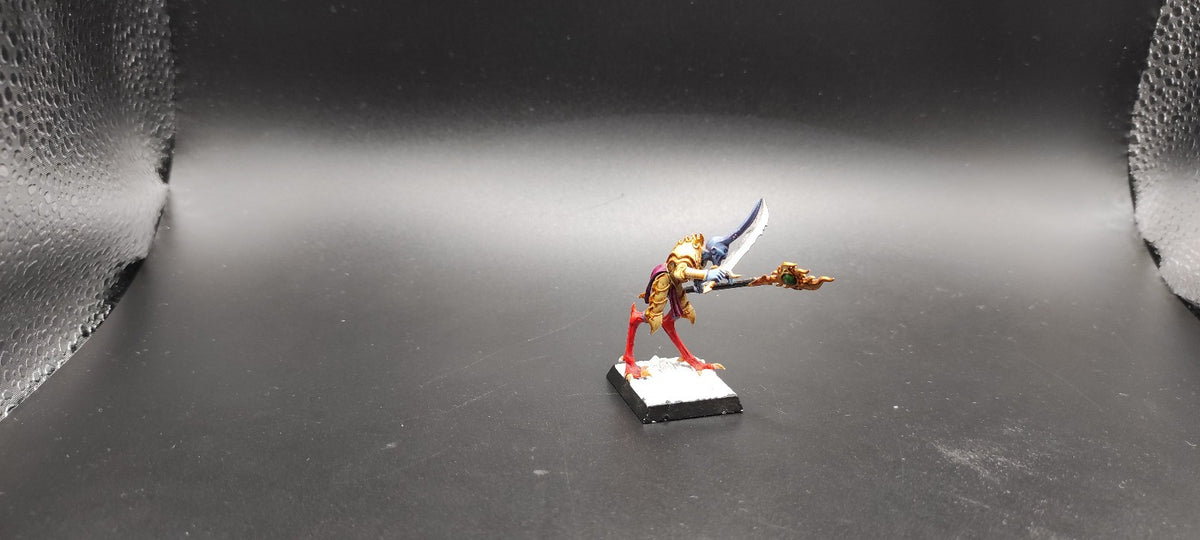(1) Herald Champion of Tzeentch Daemons of Chaos Warhammer Fantasy Miniatures -2483-