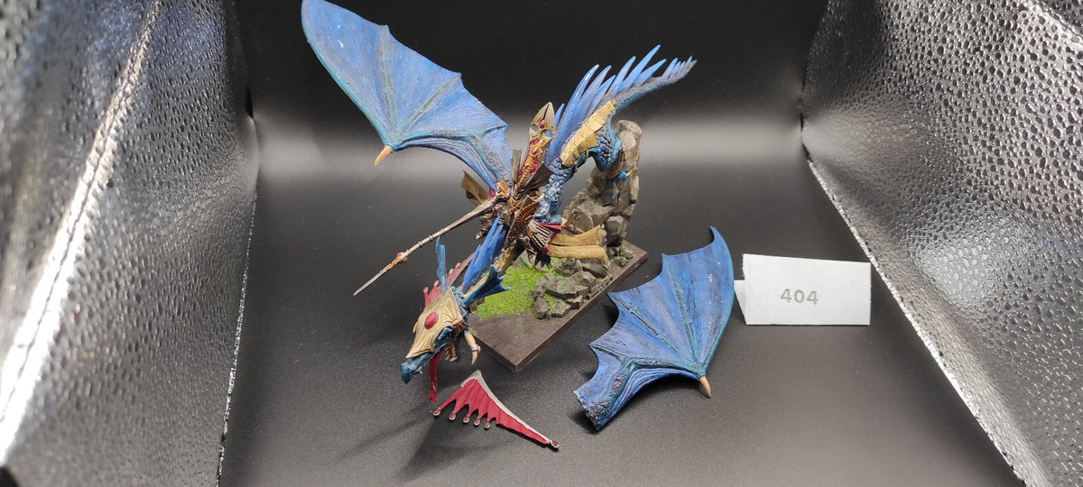(1) Lord Prince on Star Dragon High Elves Warhammer Fantasy Miniatures -2287-