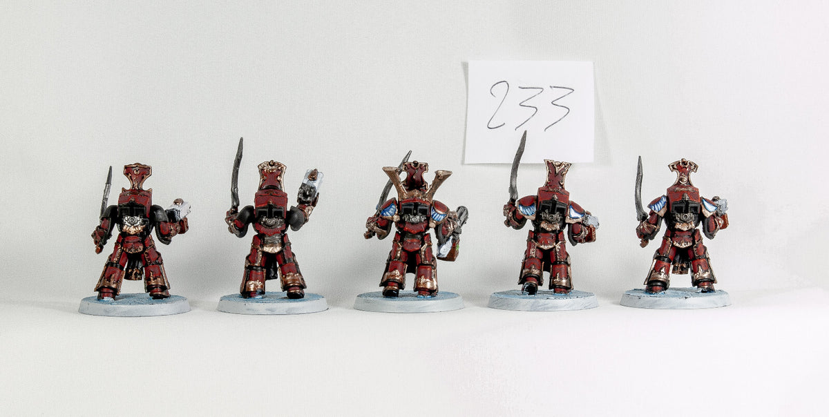 (5) Scarab Occult Terminators Thousand Sons Chaos Space Marines Warhammer 40k -1918-