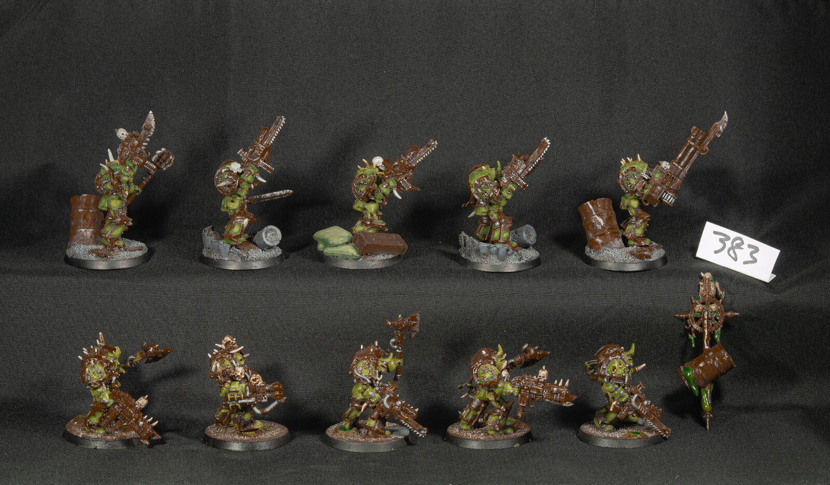 (10) Blightlord Terminators Death Guard Chaos Space Marines Warhammer 40k -1258-