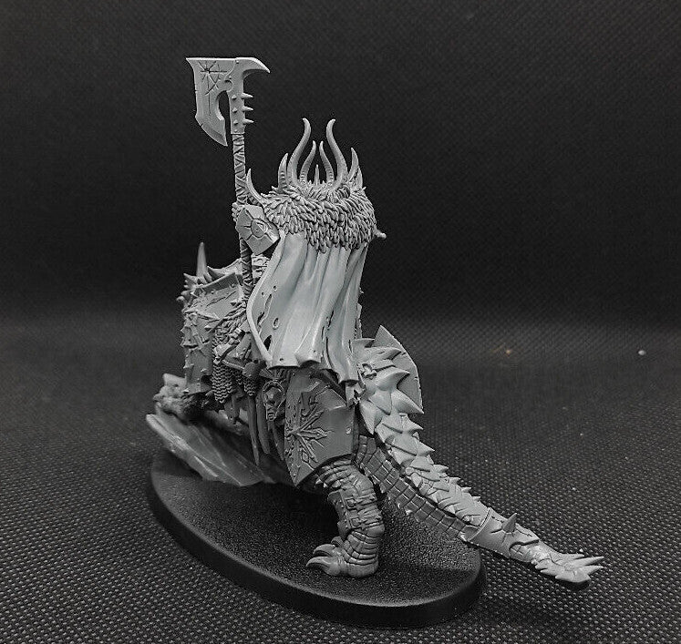 (1) Chaos Lord on Karkadrak Slaves to Darkness Warhammer Age of Sigmar Miniatures -1309-