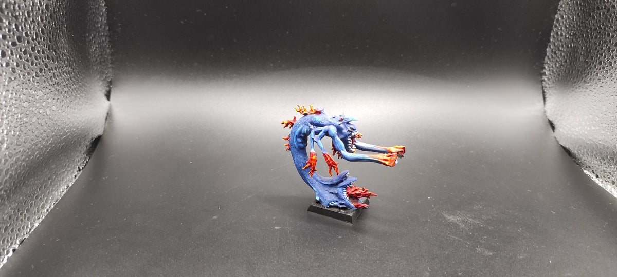 (1) Exalted Flamer of Tzeentch Daemons of Chaos Warhammer Fantasy Miniatures -2484-