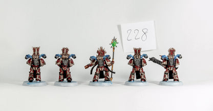 (5) Rubic Marines Thousand Sons Chaos Space Marines Warhammer 40k -1919-