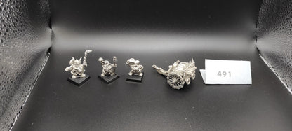 (1) Dwarf Organ Gun Cannon Warhammer Fantasy Miniatures -2370-