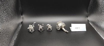 (1) Dwarf Organ Gun Cannon Warhammer Fantasy Miniatures -2370-