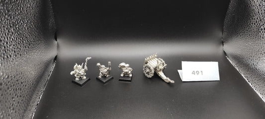 (1) Dwarf Organ Gun Cannon Warhammer Fantasy Miniatures -2370-