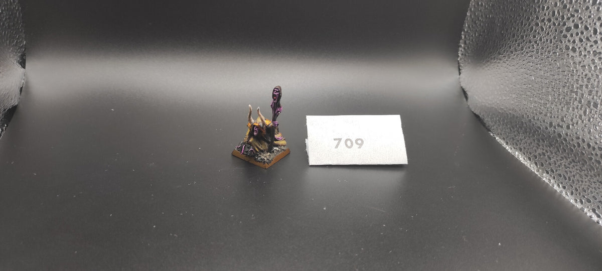 (1) Chaos Sorcerer METAL Warriors of Chaos Warhammer Fantasy Miniatures -2062-