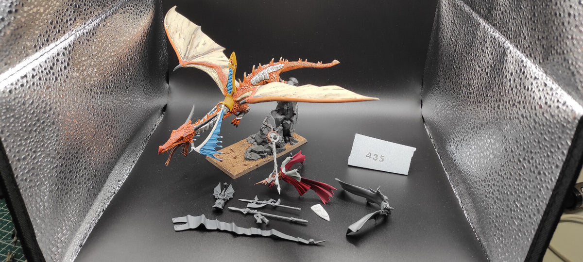 (1) Lord Prince on Star Dragon High Elves Warhammer Fantasy Miniatures -2289-