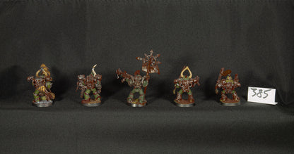 (5) Plague Marines Death Guard Chaos Space Marines Warhammer 40k -1260-