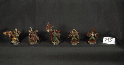 (5) Plague Marines Death Guard Chaos Space Marines Warhammer 40k -1260-