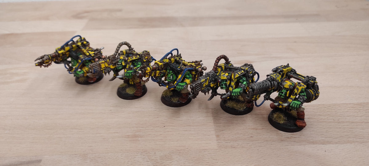 (5) Ork Lootas (5 Random) Warhammer 40k -1839-