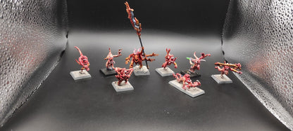(8) Pink Horrors Daemons of Chaos Warhammer Fantasy Miniatures -2485-