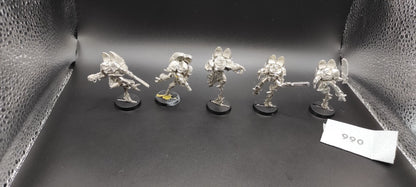 (5) Chaos Raptors METAL Chaos Space Marines Warhammer 40k -1300-