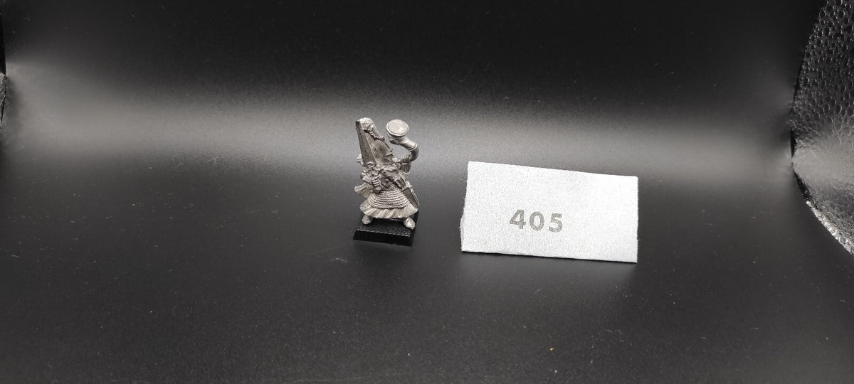 (1) OOP Musician METAL High Elves Warhammer Fantasy Miniatures -2290-