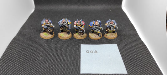 (5) Scout Squad Ultramarines Space Marines Warhammer 40k -2404-