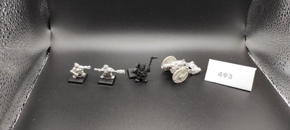 (1) Dwarf Great Cannon Warhammer Fantasy Miniatures -2372-
