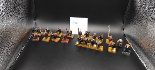 (20) Clanrats Skaven Warhammer Fantasy Miniatures -1455-