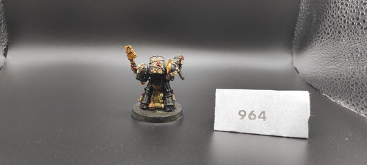 (1) Chaplain Terminator Metal Dark Angels Space Marines Warhammer 40k -1965-