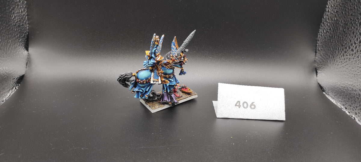 (1) Prince Tyrion METAL High Elves Warhammer Fantasy Miniatures -2291-