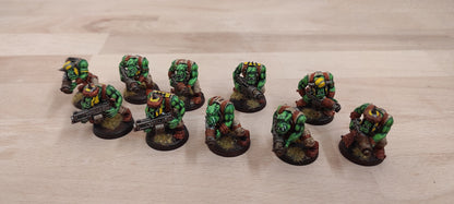 (10) Ork Boyz with Shootas (10 Random) Warhammer 40k -2510-