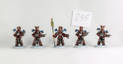 (5) Rubic Marines Thousand Sons Chaos Space Marines Warhammer 40k -1922-