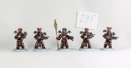 (5) Rubic Marines Thousand Sons Chaos Space Marines Warhammer 40k -1922-