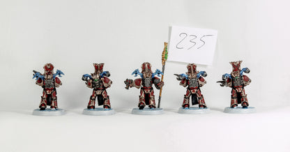 (5) Rubic Marines Thousand Sons Chaos Space Marines Warhammer 40k -1922-