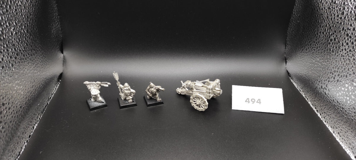 (1) Dwarf Bolt Thrower Warhammer Fantasy Miniatures -2373-
