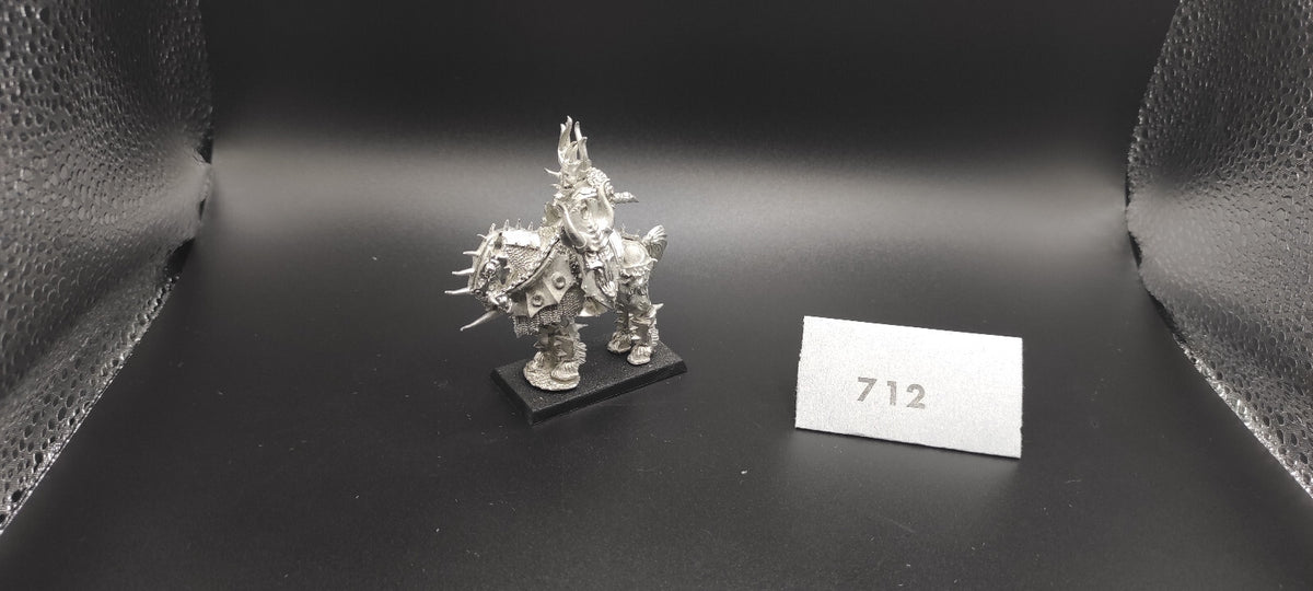 (1) Chaos Lord on Daemonic Steed METAL Warriors of Chaos Warhammer Fantasy Miniatures -2065-