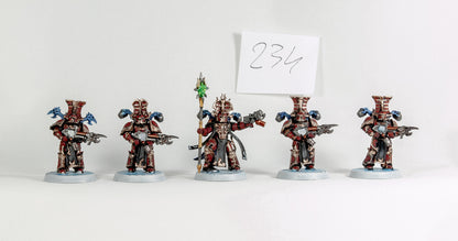 (5) Rubic Marines Thousand Sons Chaos Space Marines Warhammer 40k -1923-