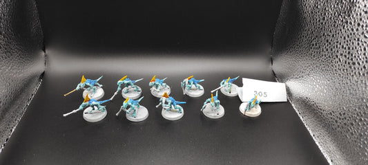 (10) Skinks with Blowpipes Lizardmen Warhammer Fantasy Miniatures -1016-