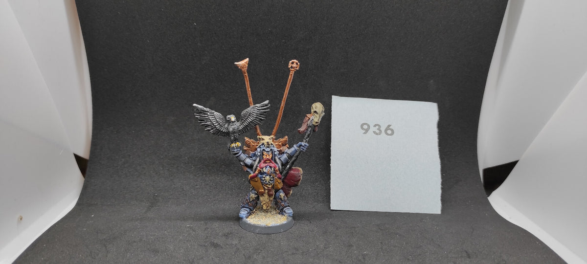 (1) Njal Stormcaller OOP Metal Space Wolves Space Marines Warhammer 40k -1545-