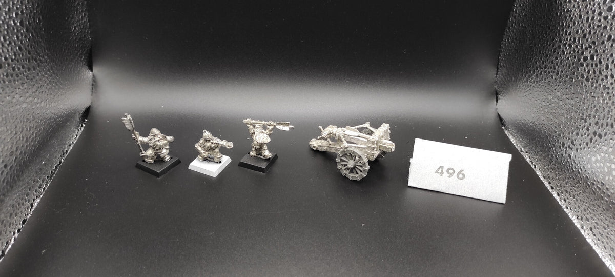 (1) Dwarf Bolt Thrower Warhammer Fantasy Miniatures -2375-
