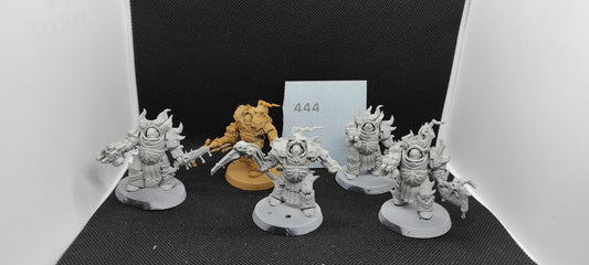 (5) Blightlord Terminators Death Guard Chaos Space Marines Warhammer 40k -2083-