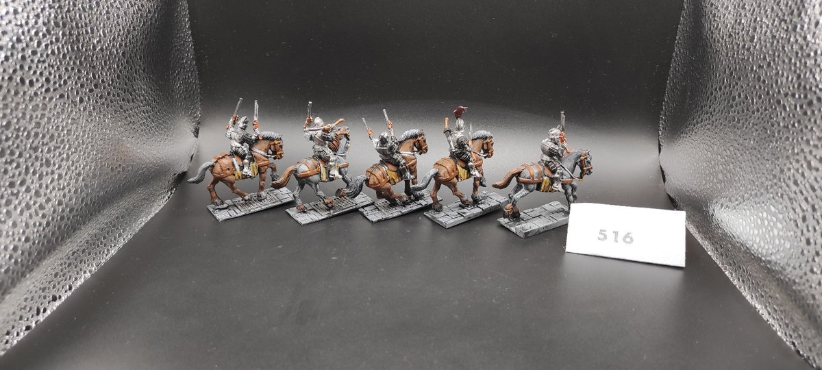 (5) Empire Pistoliers Warhammer Fantasy Miniatures -2031-