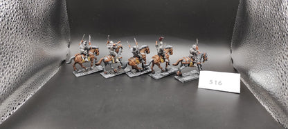 (5) Empire Pistoliers Warhammer Fantasy Miniatures -2031-