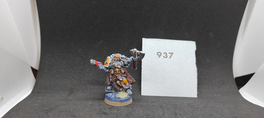 (1) Rune Priest Metal Space Wolves Space Marines Warhammer 40k -1546-