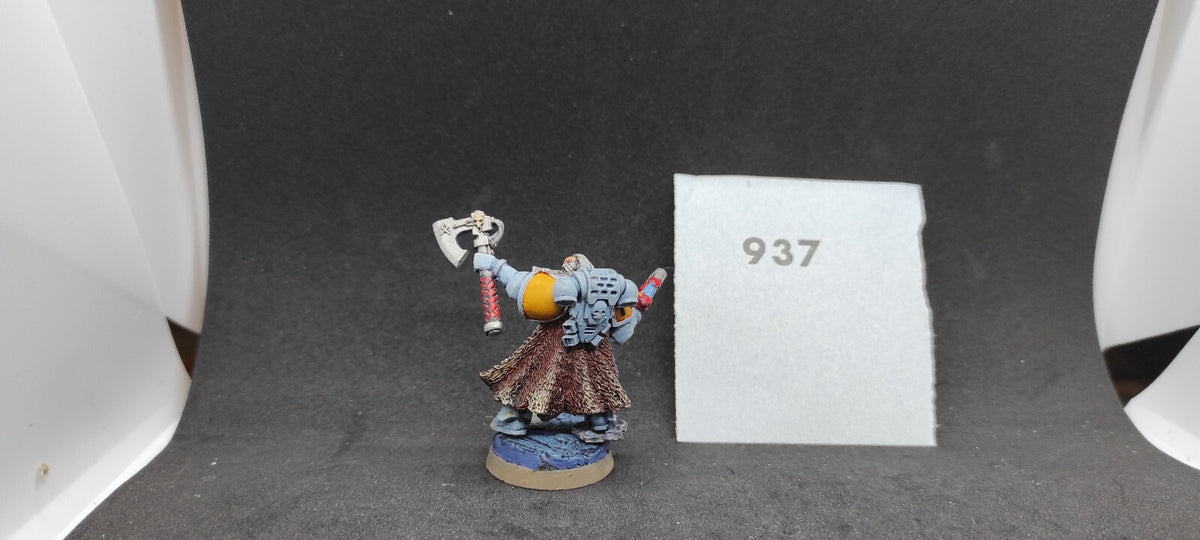 (1) Rune Priest Metal Space Wolves Space Marines Warhammer 40k -1546-