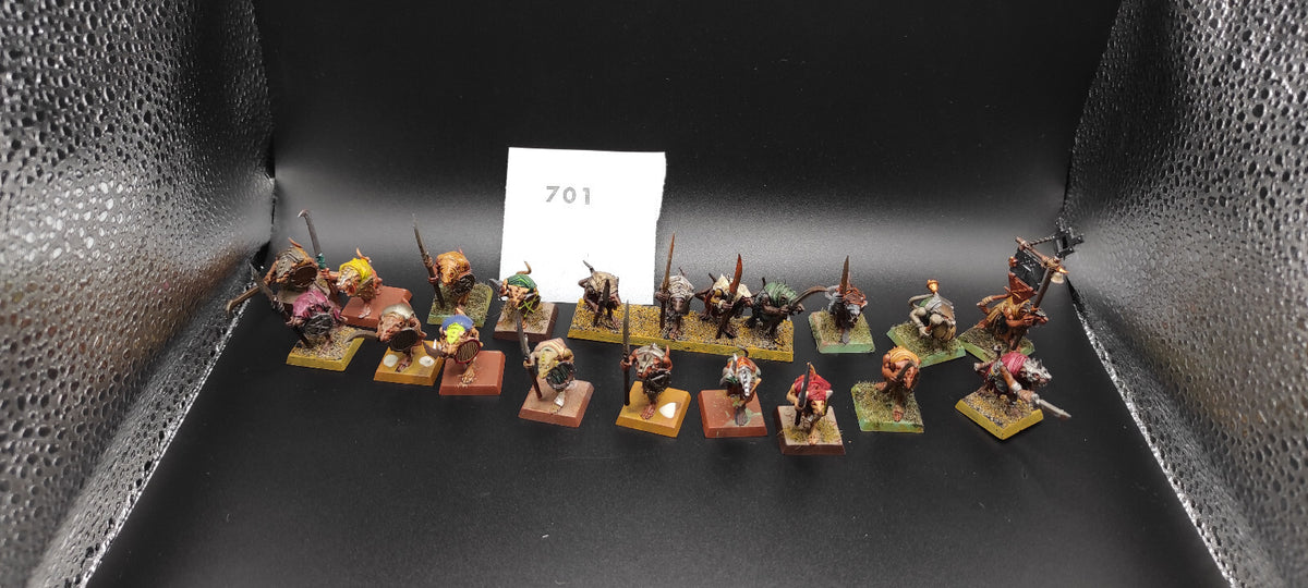 (20) Clanrats Skaven Warhammer Fantasy Miniatures -1457-