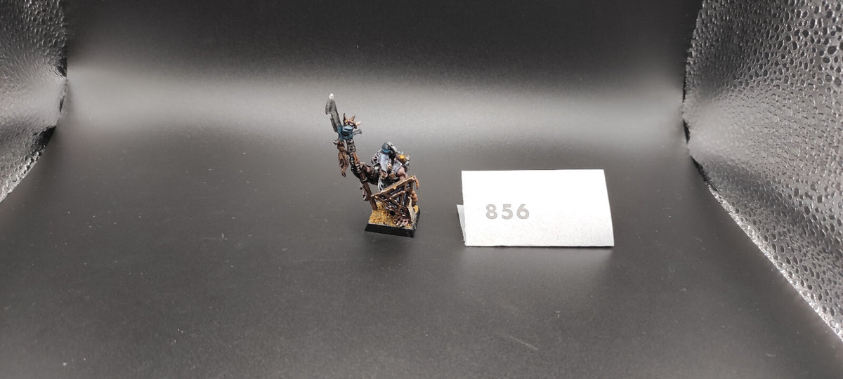 (1) Skaven Warlord 2011GD METAL Warhammer Fantasy Miniatures -1353-