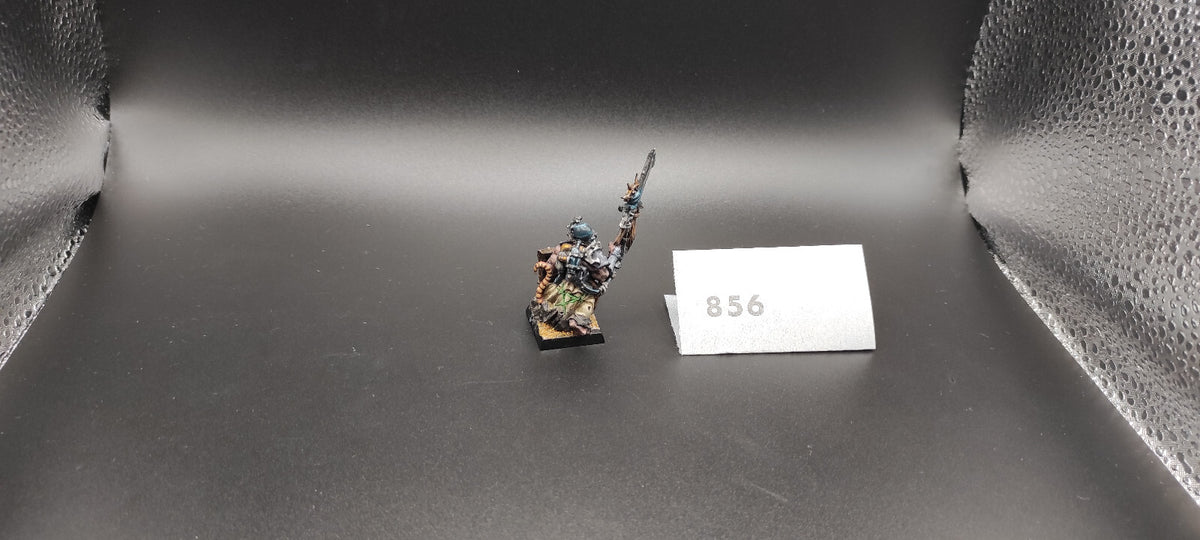 (1) Skaven Warlord 2011GD METAL Warhammer Fantasy Miniatures -1353-