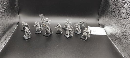 (10) Glade Guards Wood Elves Warhammer Fantasy Miniatures -2386-