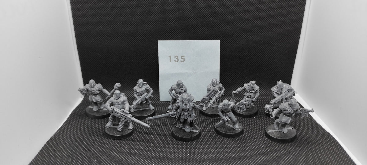 (10) Chaos Cultists Chaos Space Marines Warhammer 40k -2085-