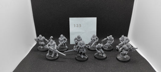 (10) Chaos Cultists Chaos Space Marines Warhammer 40k -2085-