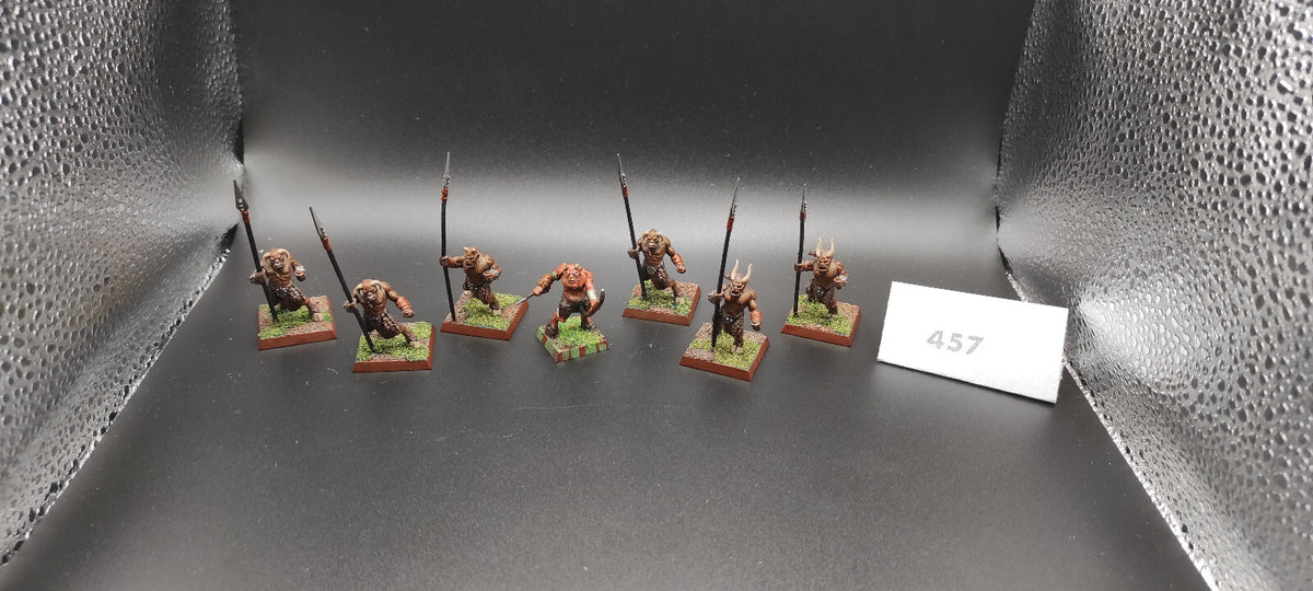 (7) Ungor Beastmen Warhammer Fantasy Miniatures -2442-