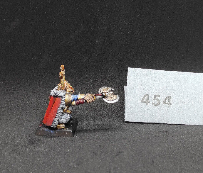 (1) Dwarf Lord Hero Battle for Skull Pass Plastic Warhammer Fantasy Miniatures -1826-