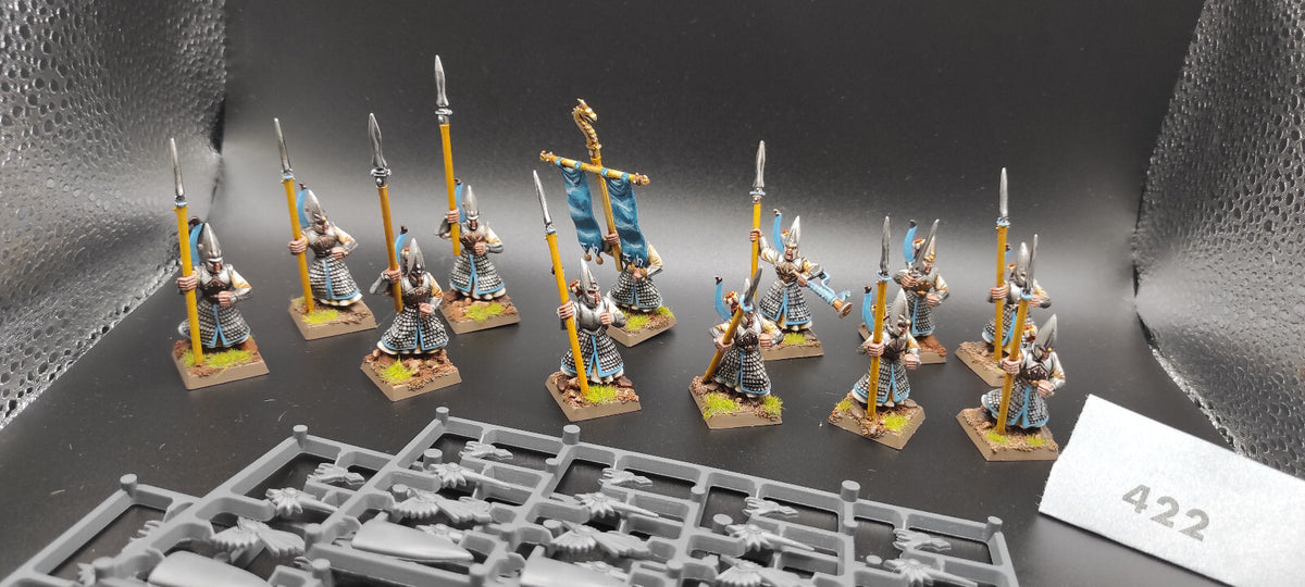 (12) Lothern Sea Guard High Elves Warhammer Fantasy Miniatures -2294-