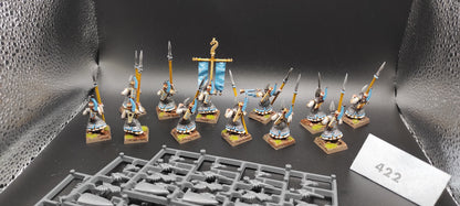 (12) Lothern Sea Guard High Elves Warhammer Fantasy Miniatures -2294-